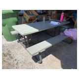 Lifetime plastic picnic table