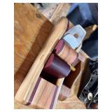 Two handmade wood planes