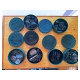 Six canisters of Jade