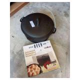 Large Dutch oven and Dutch oven dome