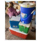Four coolers