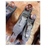 Two vintage wood planes