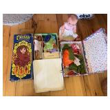 Crissy doll with clothes, Barbie case and Barbie’s plus accessories
