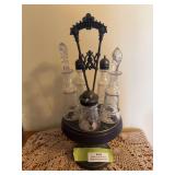 Antique cruet set