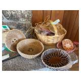 Pine needle baskets