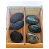 Six pieces of Jade found on Oregon Beach near Porto Ford