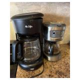 Large and small coffee pot