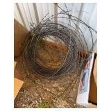 Barbed wire - including short pieces of very old Barbed wire