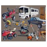 Truck, Trencher, Motorbikes & RV - plus more in Salmon! 26-0721.iol