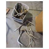 Box with antlers and a couple hooves