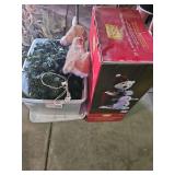 26' Animated Musical and Lighted Bear/Snowman, Lighted Garland, Reindeer
