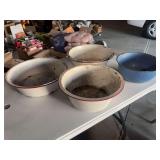 Enamel ware pieces