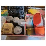 Plastic Containers, Baking Pans, Vintage Pampered Chef Valtrompia Bread Baking Tubes