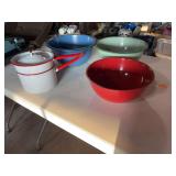 Enamal ware bowls