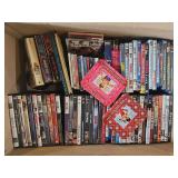 DVDs, CDs, Books