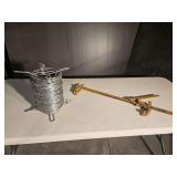 Roll of Wire and Wire Stretcher