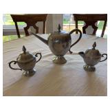 Pewter Tea Set from China