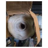 Large roll of plastic 48'