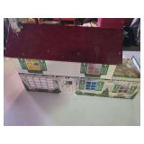 Metal doll house 25x8x16