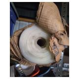 Large roll of plastic