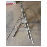 Folding step stool