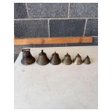 Swiss made bells-graduated sizes