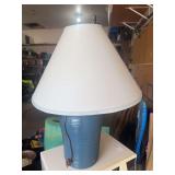 Blue lamp-from pet friendly home