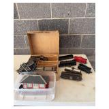 Stream Line Steam type Electric Vintage Train set in original box with track, transformer