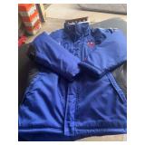 Blue Adidas Coat size M, like new