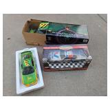 Die Cast Race Cars - 1997 John Deere, Chad Little 97 John Deere (New in Box), #6 Vavoline in Box