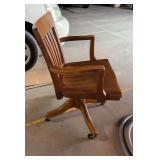 Vintage Wood office chair
