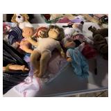 Toys, dolls, baby clothes