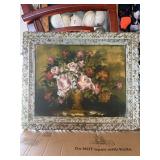 Oil on Canvas Framed Art 25x22