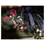 Golf clubs and bags
