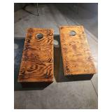 Set of Wood Corn Hole Boards