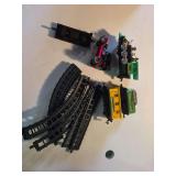 Vintage trains and track plastic