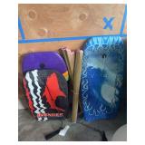 Sand matt’s, boogie boards