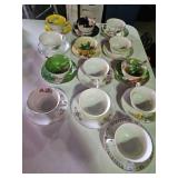 Occupied Japan Teacups and Saucers