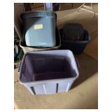 Plastic tubs
