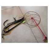Rolling measuring wheel