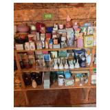 Many Avon bottles