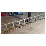 16’ aluminum extension ladder