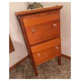 Two drawer dryer goods cabinet 21D x 20L x 37H