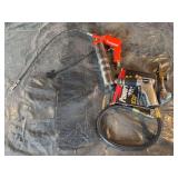 Air drill and air grease gun