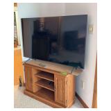 Samsung 55” TV Model UNI55TU7000F and media center