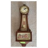 32” New England Clock Co wall clock “Beleden” Residence of WK Sessions
