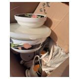 Sangostone china set