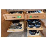 Kitchen utensils, flatware, pots & pans “D”