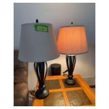 Pair of matching table lamps