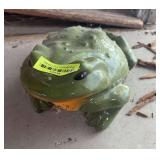 Ceramic garden frog